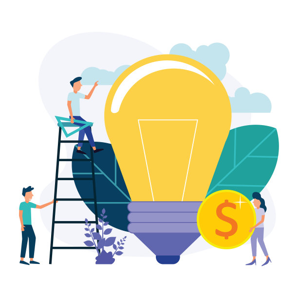 商人聚集在附近的背景图片下载