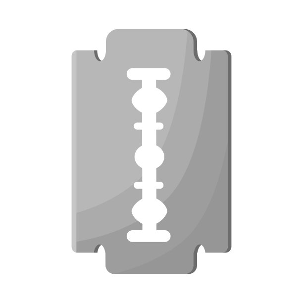 刀片和剃刀图标图片下载