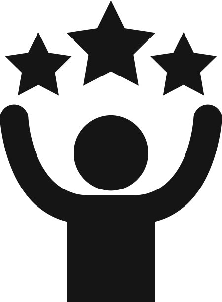 贵宾图标简约风格图片下载