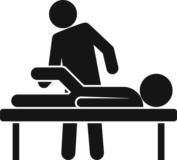 按摩图标简约风格图片下载