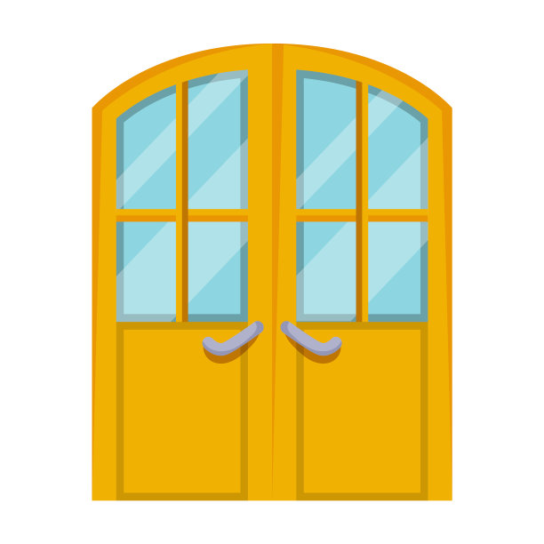 门图标卡通图标隔离上图片下载