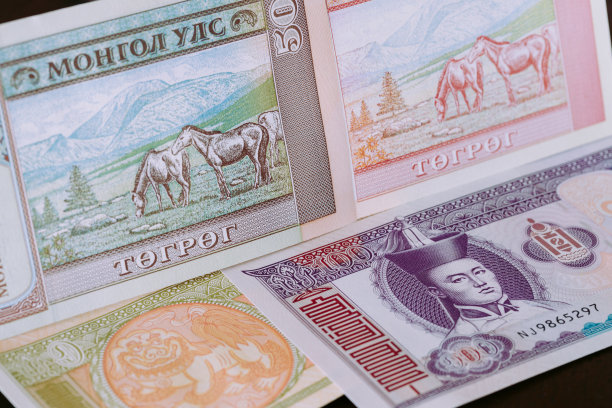 蒙古货币、图格里克货币、各种钞票图片下载