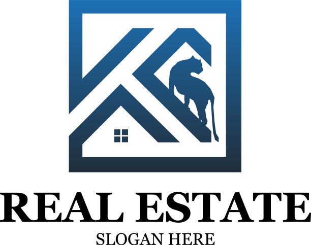 K地产家居建筑建筑标志图片下载