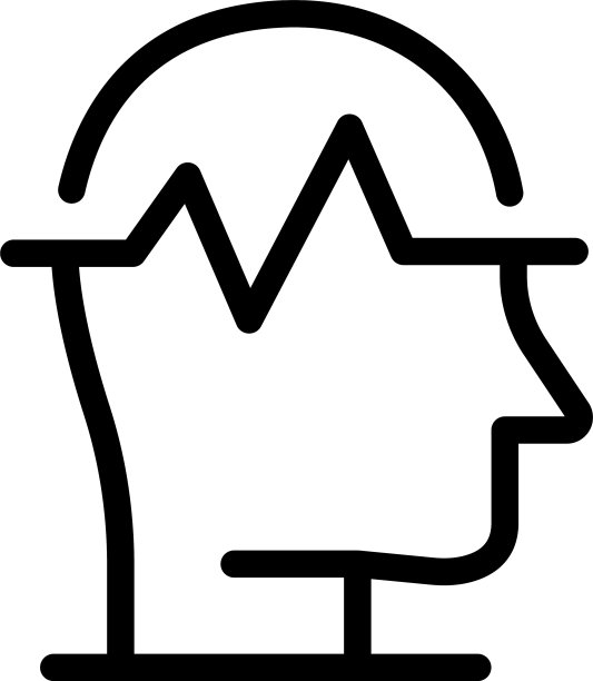 消极情绪图标轮廓风格图片下载