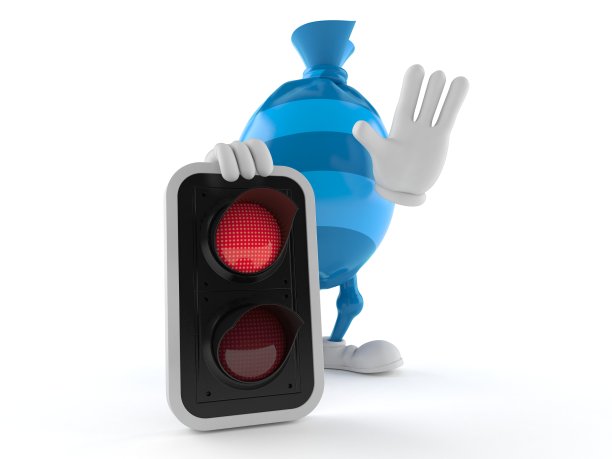 糖果人物与红灯图片下载