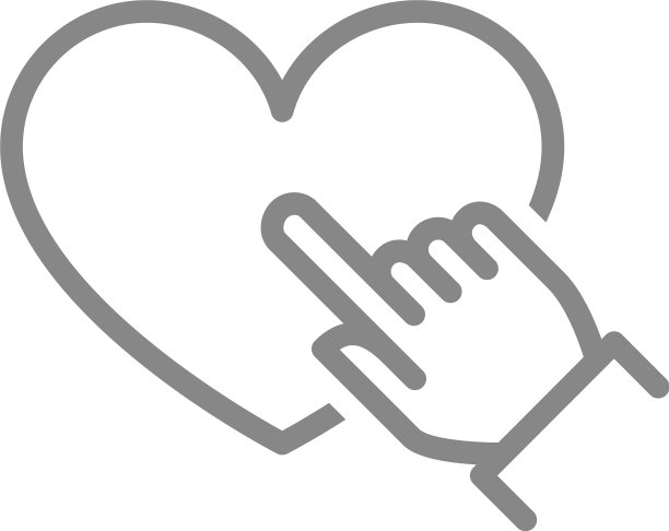 人类选择心线图标积极的顾客图片下载