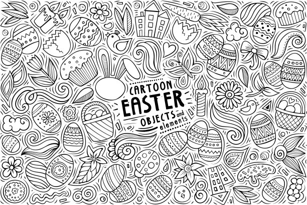 设置复活节主题项目对象和图片下载