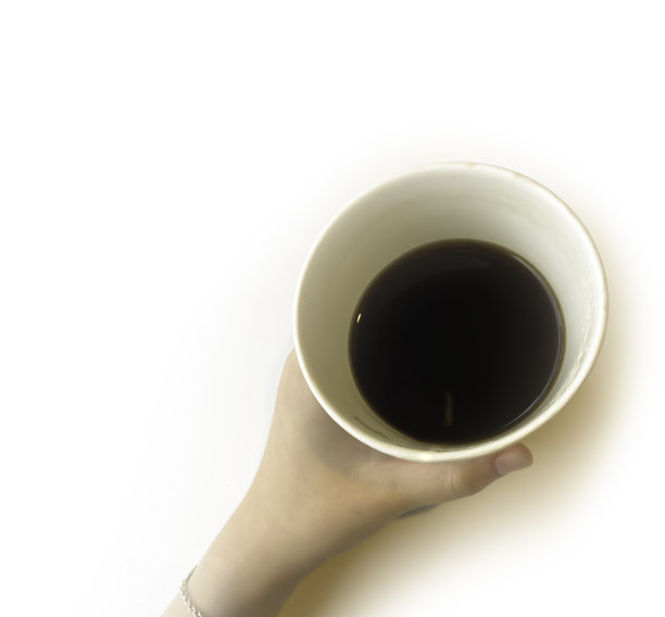 手抓黑咖啡图片下载