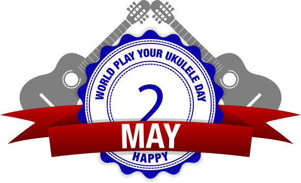 世界弹奏你的尤克里里，日子简单现代的设计图片下载