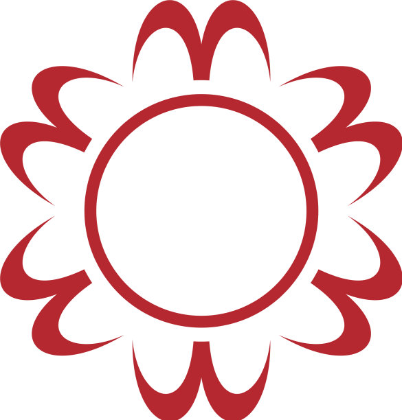 eps 10抽象花卉标志模板设计图片下载