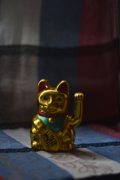 来自日本的Maneki neko特写图片下载