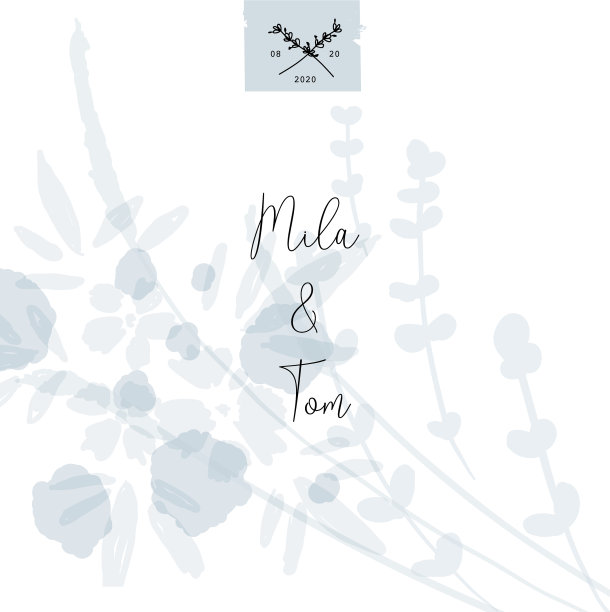 时尚手绘背景纹理和花卉图片下载