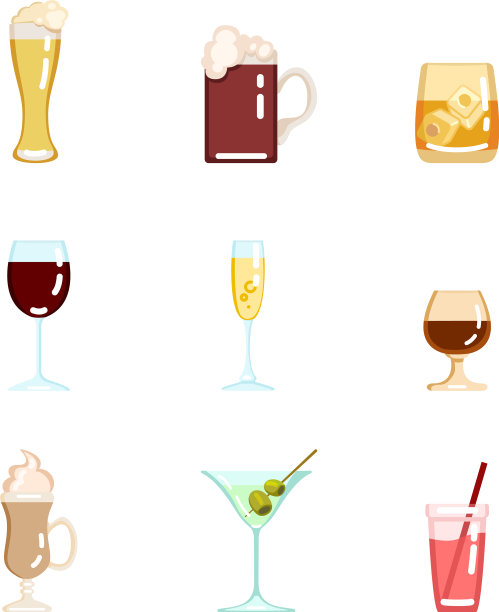 设置平面酒精图标图片下载