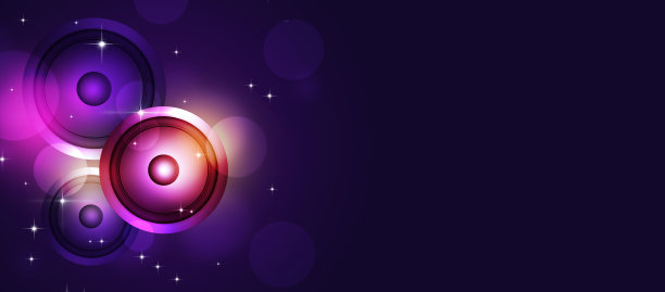 80年代的派对霓虹横幅图片下载