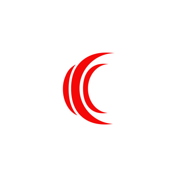 C字母首字母图标标志设计模板图片下载