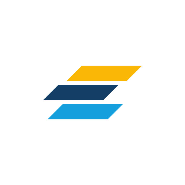 E字母logo设计模板图片下载