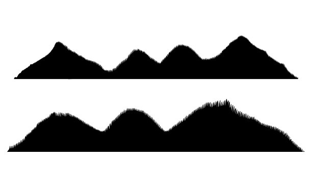 集山轮廓图片下载