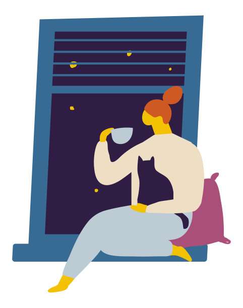 女人女孩平面字符平面向量图片下载