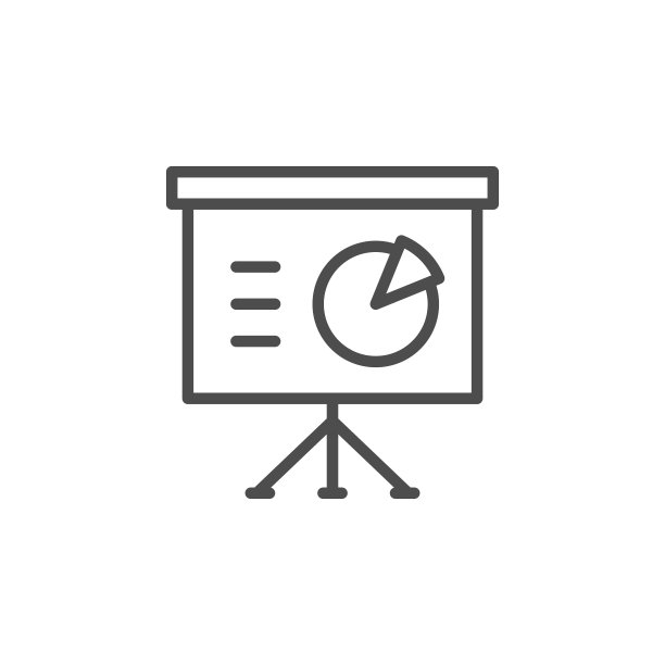 演示板轮廓图标图片下载