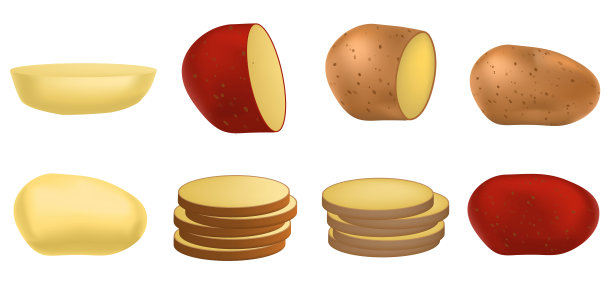 土豆图标设置，写实风格图片下载