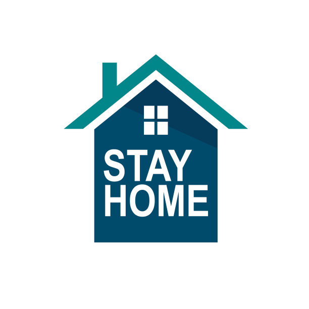 待在家里，在屋顶下发短信。图片下载