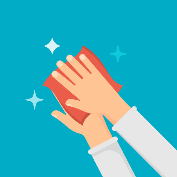 消毒的概念。手和湿擦。矢量插图。图片下载