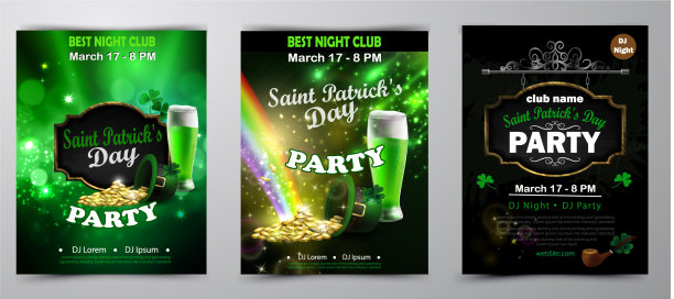 圣帕特里克节海报图片下载