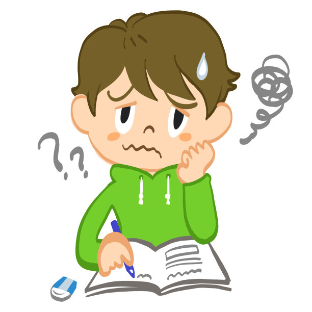 努力学习的男孩素材图片