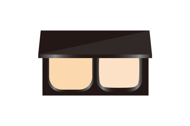 女人的化妆品。基础示意图。图片下载