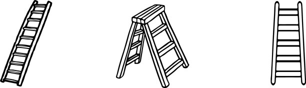 楼梯图标孤立的背景图片下载