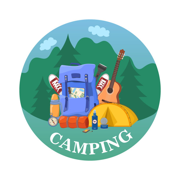 徒步旅行和户外休闲的概念图片下载