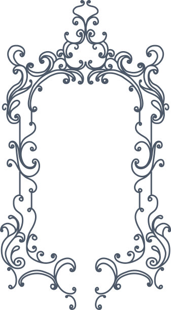 巴洛克风格的华丽框架图片下载