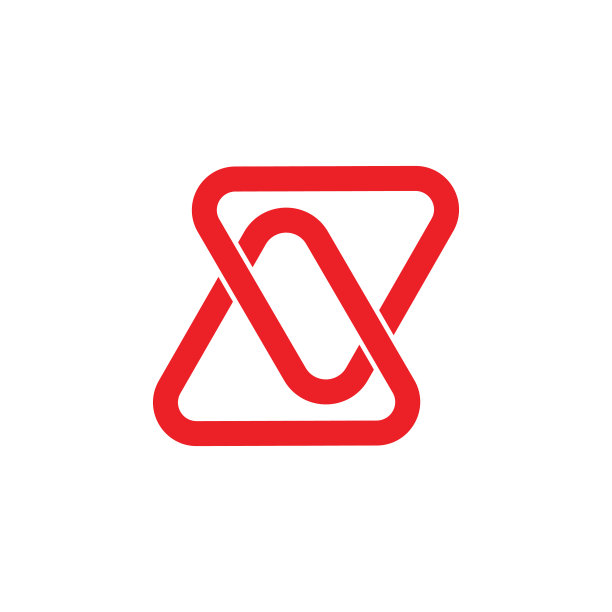 链接三角形抽象字母s标志图片下载