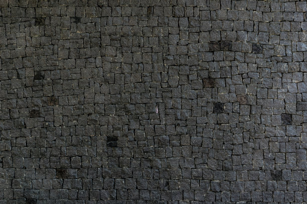 黑色花岗岩瓷砖纹理粗糙素材图片