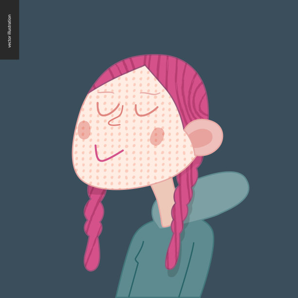 明亮的人物肖像图片下载