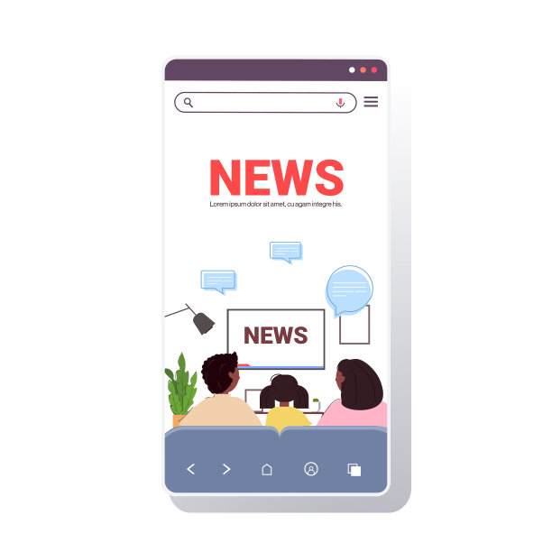 一家人看电视，讨论电视上的每日新闻节目，父母和女儿在一起图片下载