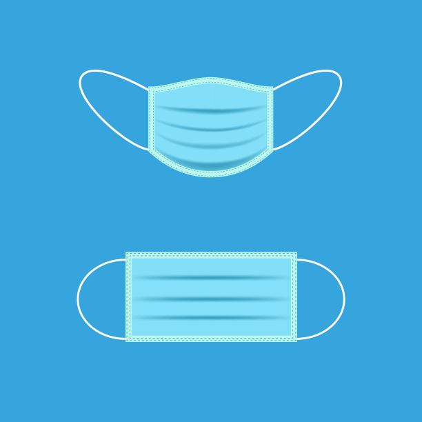 蒙版矢量插图图标图片下载