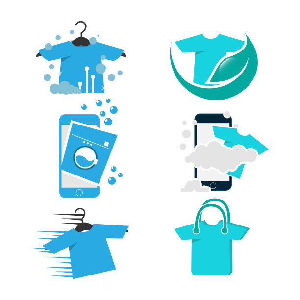 设置现代洗衣标志图片下载