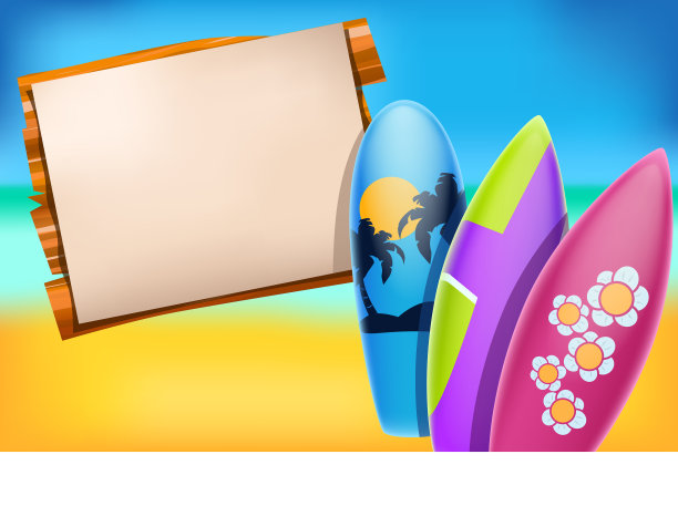 海滩上纸图片下载