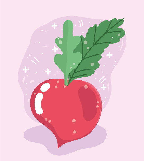 食物蔬菜菜单新鲜饮食成分萝卜图标图片下载