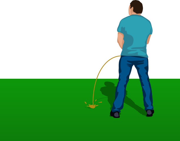 尿一个轮廓图片下载