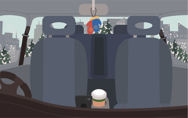 汽车内饰设计车辆与布景图片下载