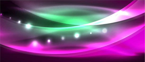 抽象背景用霓虹波光设计图片下载