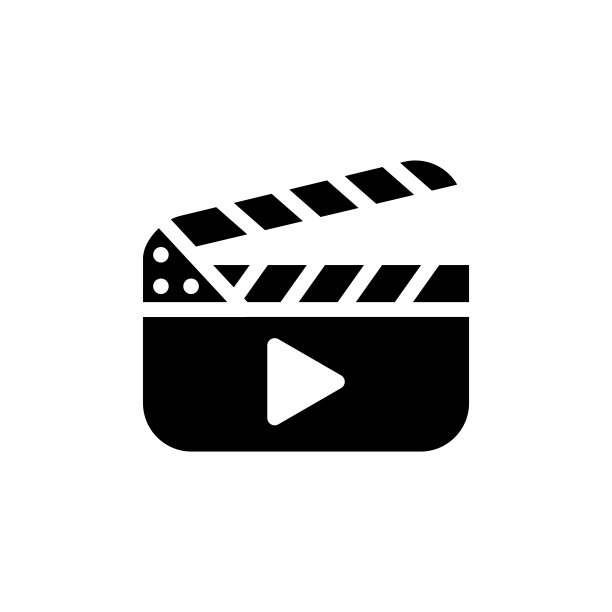 克拉珀图标时尚的平面设计图片下载