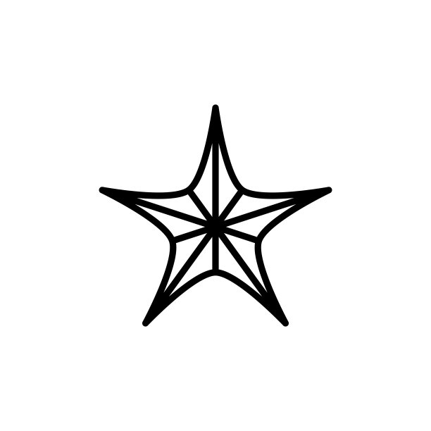 星星图标矢量图模板图片下载