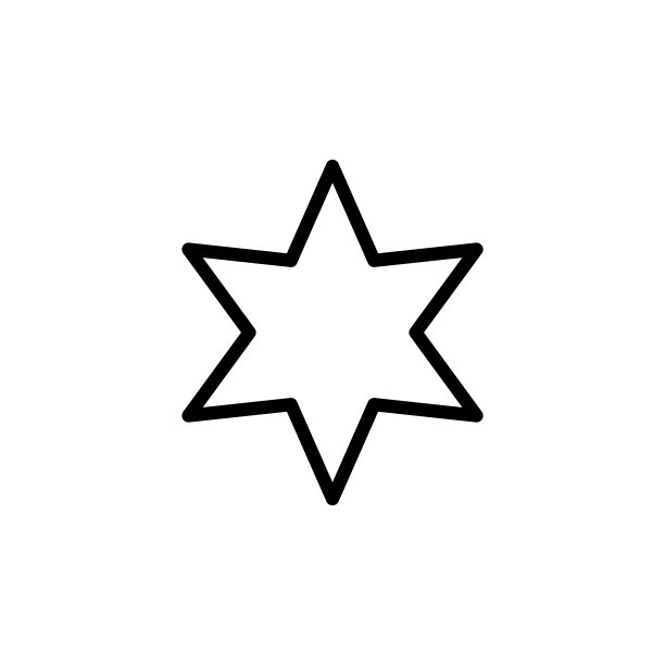 星星图标矢量图模板图片下载