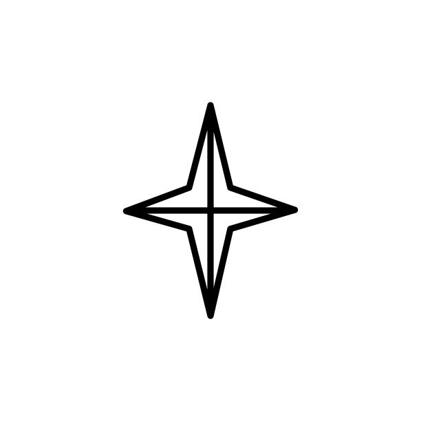 星星图标矢量图模板图片下载
