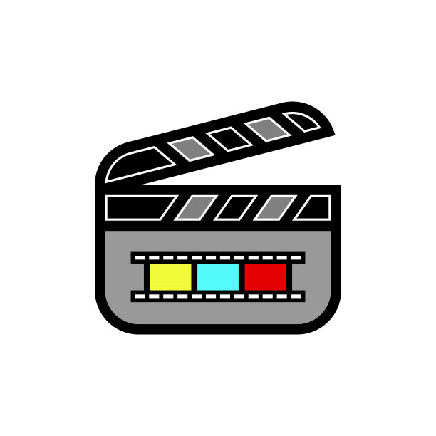 克拉珀图标时尚的平面设计图片下载