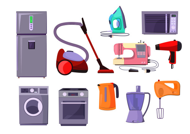 家电插图套装图片下载