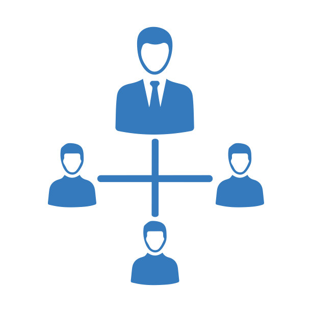 员工布局图标/蓝色图片下载